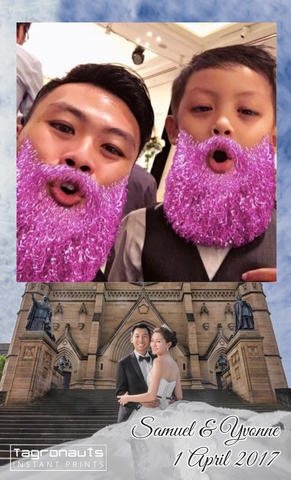 Samuel yvonne wedding singapore instagram printing tagronauts 1