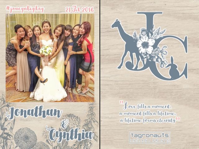 Jonathan cynthia singapore wedding instagram printing tagronauts
